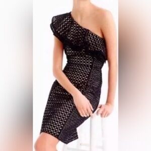 J Crew Ruffle Eyelet Dress 4